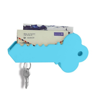 Wall-mounted Giant Key-shaped Magnetic Key Mail Organizer Storage Holder Nice   142639746143
